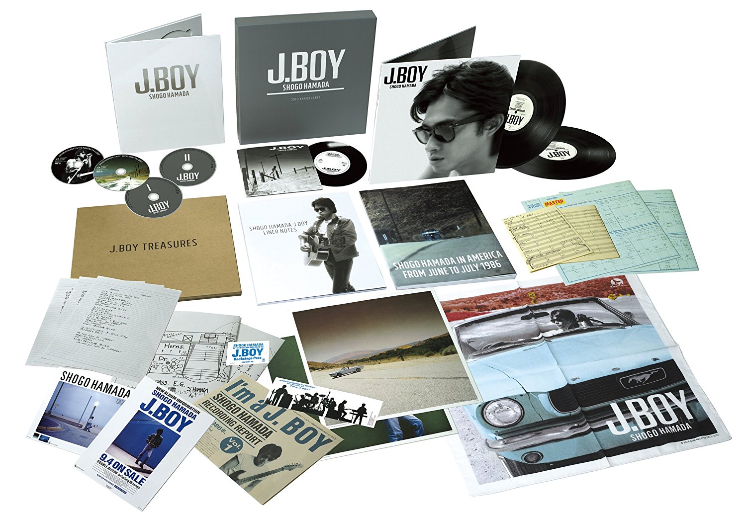 浜田省吾 ”J.BOY”30th Anniversary Box】 - 邦楽